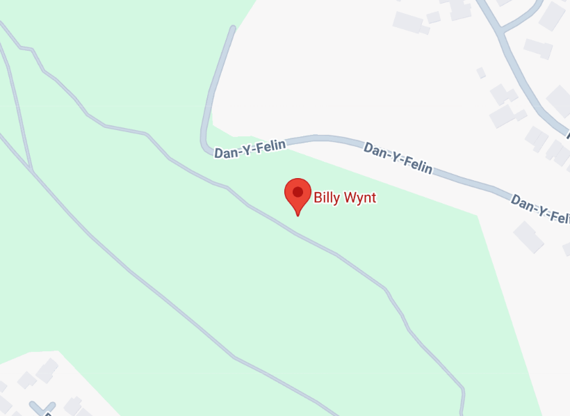 Billy Wynt historic landmark in Llantrisant